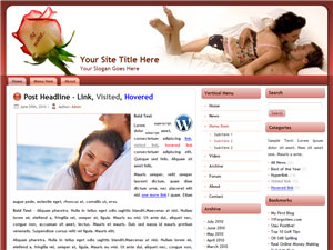 Wordpress Dating Theme - 1013A