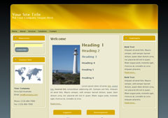 XHTML Corporate Homepage 4