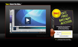 Free Video Squeeze Page Template