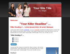 XHTML Business Minisite 2