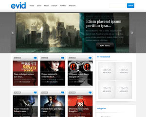 eVid - WordPress Video Theme