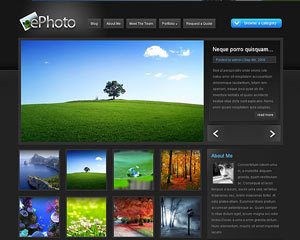 ePhoto - Photography WordPress Theme